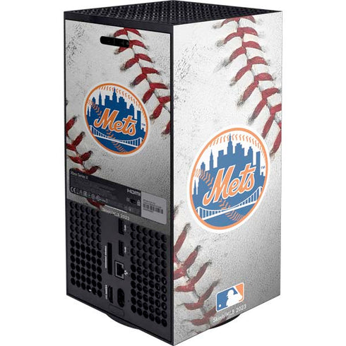 MLB New York Mets Game Ball XBox Series X Digital Edition Console Skin
