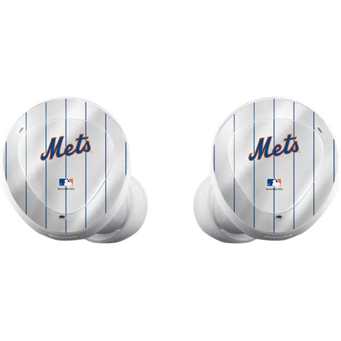 MLB New York Mets Home Jersey Galaxy Buds Plus Skin