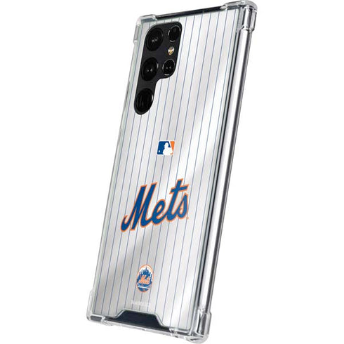 MLB New York Mets Home Jersey Galaxy S23 Ultra Clear Case