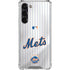 MLB New York Mets Home Jersey Galaxy S24 FE Clear Case