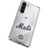 MLB New York Mets Home Jersey Galaxy S24 FE Clear Case