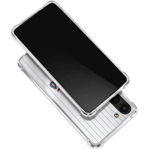 MLB New York Mets Home Jersey Galaxy S24 FE Clear Case