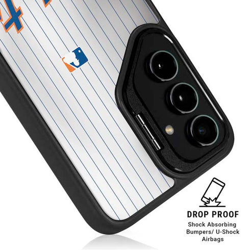 MLB New York Mets Home Jersey Galaxy S24 FE Kickstand Case
