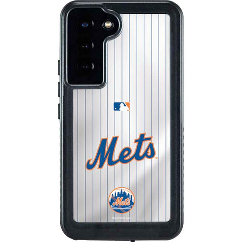 MLB New York Mets Home Jersey Galaxy S24 Plus Waterproof Case