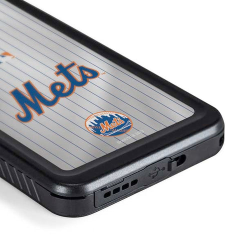 MLB New York Mets Home Jersey Galaxy S24 Plus Waterproof Case