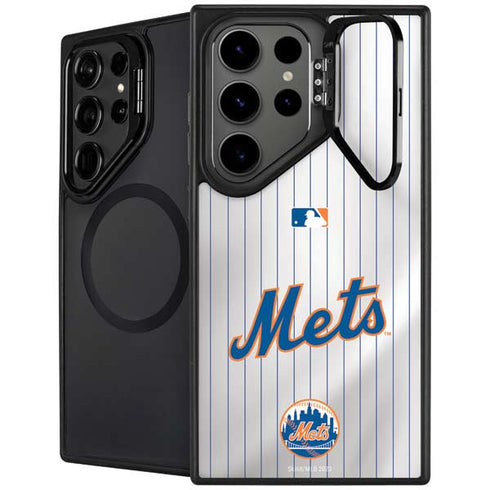 MLB New York Mets Home Jersey Galaxy S25 Ultra Kickstand Case