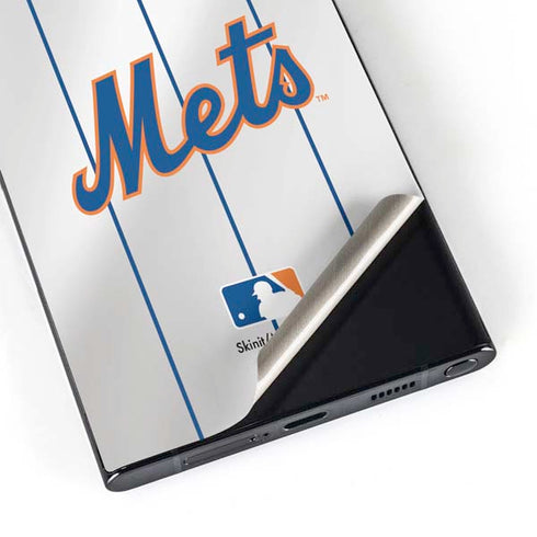 MLB New York Mets Home Jersey Galaxy S25 Ultra Skin