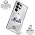 MLB New York Mets Home Jersey Galaxy S25 Ultra Clear Case