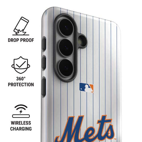 MLB New York Mets Home Jersey Galaxy S26 Impact Case