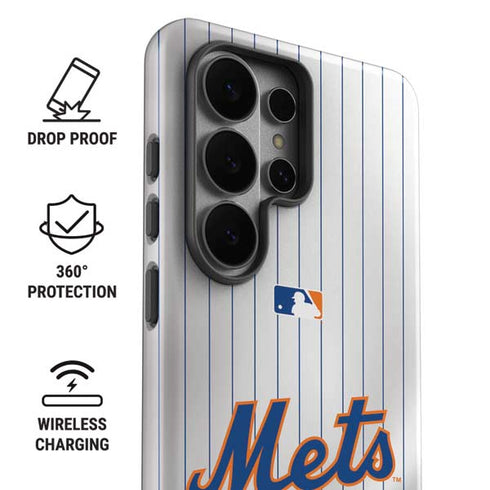 MLB New York Mets Home Jersey Galaxy S26 Ultra Impact Case