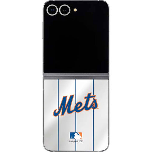 MLB New York Mets Home Jersey Galaxy Z Flip6 Skin