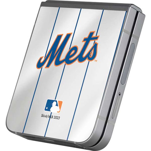 MLB New York Mets Home Jersey Galaxy Z Flip6 Skin
