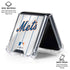 MLB New York Mets Home Jersey Galaxy Z Flip6 Clear Case