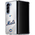 MLB New York Mets Home Jersey Galaxy Z Fold5 5G Clear Case