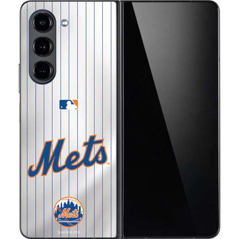 MLB New York Mets Home Jersey Galaxy Z Fold5 5G Skin