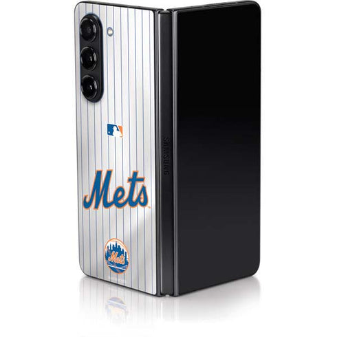 MLB New York Mets Home Jersey Galaxy Z Fold5 5G Skin