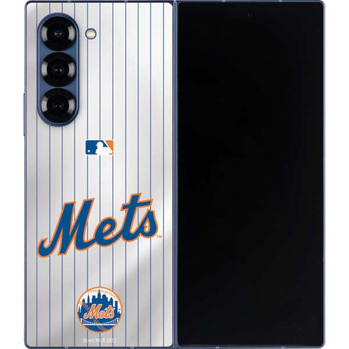 MLB New York Mets Home Jersey Galaxy Z Fold6 Skin