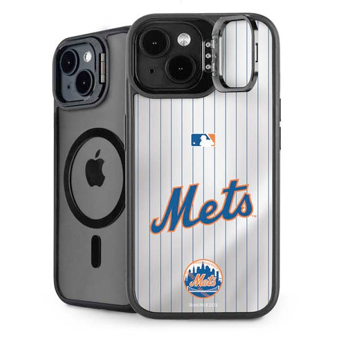 MLB New York Mets Home Jersey iPhone 14 Plus Kickstand Case