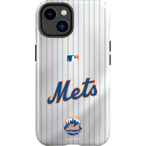 MLB New York Mets Home Jersey iPhone 15 Impact Case