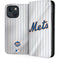 MLB New York Mets Home Jersey iPhone 15 Plus Folio Case