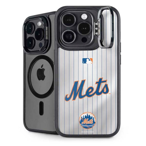 MLB New York Mets Home Jersey iPhone 15 Pro Max Kickstand Case