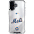 MLB New York Mets Home Jersey iPhone 16 Plus Clear Case