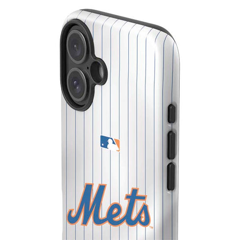 MLB New York Mets Home Jersey iPhone 16 Plus Impact Case