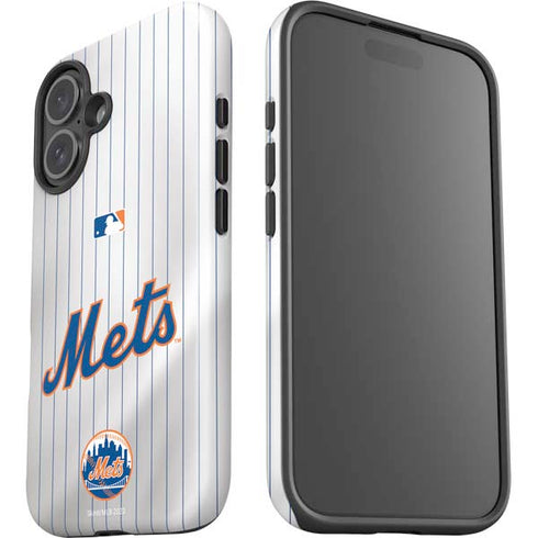 MLB New York Mets Home Jersey iPhone 16 Plus Impact Case