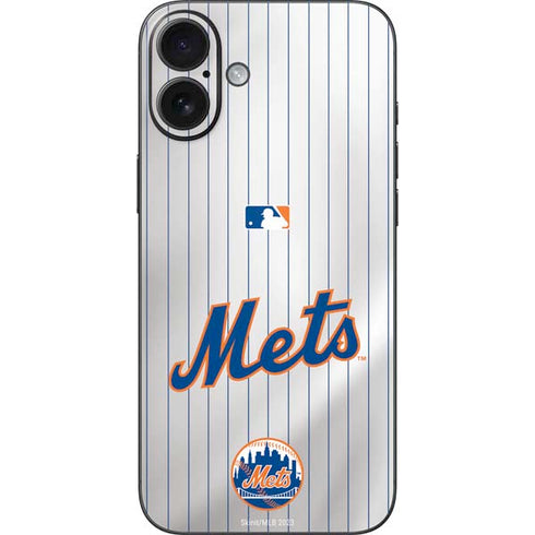 MLB New York Mets Home Jersey iPhone 16 Plus Skin
