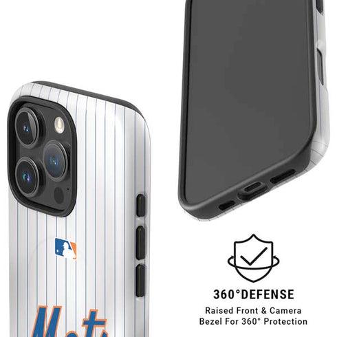 MLB New York Mets Home Jersey iPhone 16 Pro Magsafe Impact Case