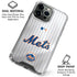 MLB New York Mets Home Jersey iPhone 16 Pro Max Clear Case