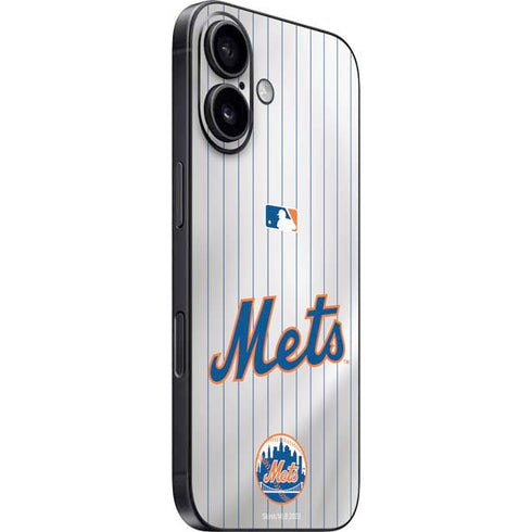MLB New York Mets Home Jersey iPhone 16 Skin