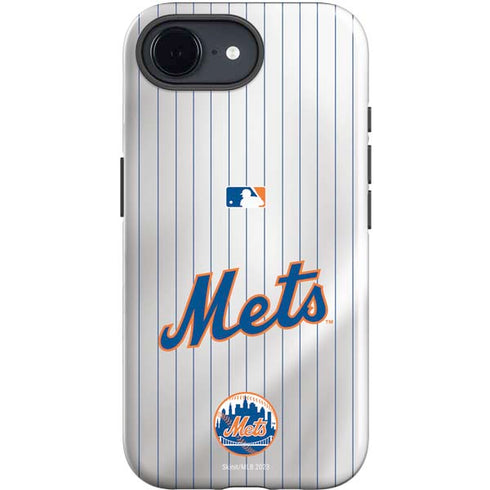 MLB New York Mets Home Jersey iPhone 16e Impact Case