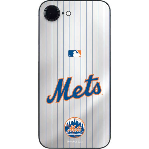 MLB New York Mets Home Jersey iPhone 16e Skin
