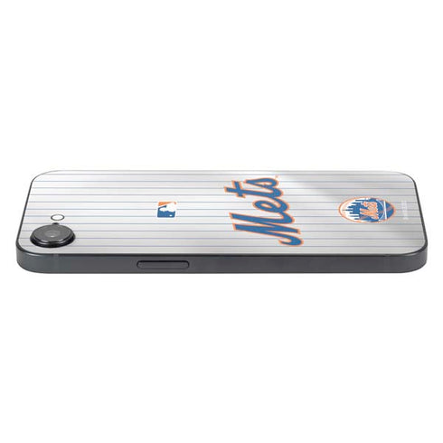 MLB New York Mets Home Jersey iPhone 16e Skin