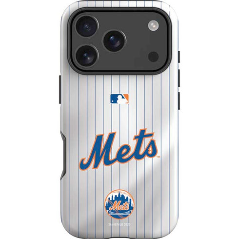 MLB New York Mets Home Jersey iPhone 18 Pro Impact Case