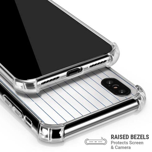 MLB New York Mets Home Jersey iPhone X/XS Clear Case