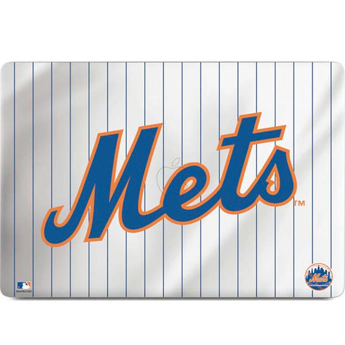 MLB New York Mets Home Jersey MacBook Skins