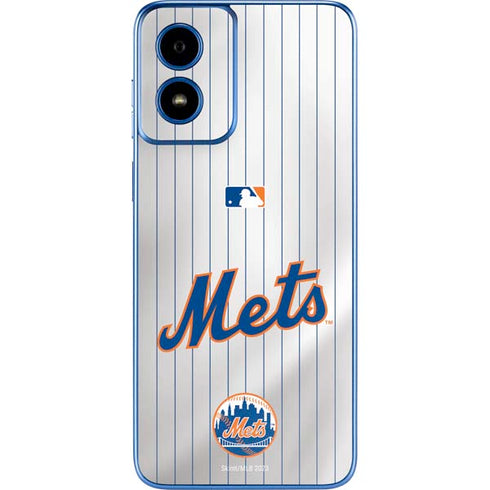 MLB New York Mets Home Jersey Moto G Play 4G (2024) Skin