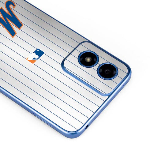 MLB New York Mets Home Jersey Moto G Play 4G (2024) Skin