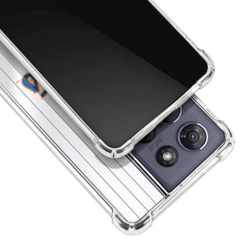 MLB New York Mets Home Jersey Moto G Stylus 5G (2025) Clear Case