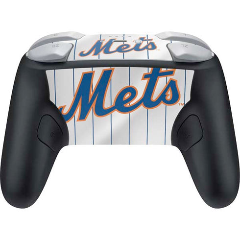 MLB New York Mets Home Jersey Nintendo Switch 2 (2025) Pro Controller Skin
