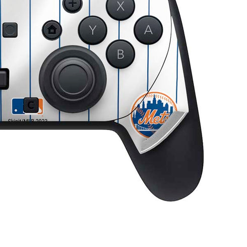 MLB New York Mets Home Jersey Nintendo Switch 2 (2025) Pro Controller Skin