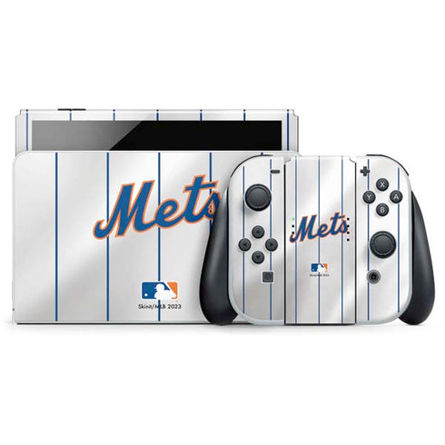 MLB New York Mets Home Jersey Nintendo Skins