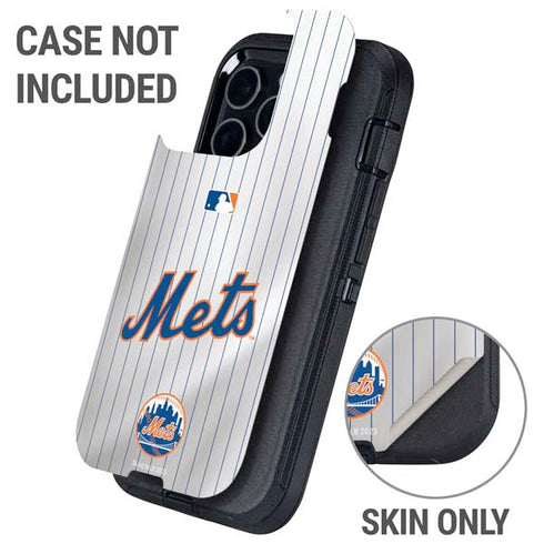 MLB New York Mets Home Jersey Otterbox Defender iPhone Skin
