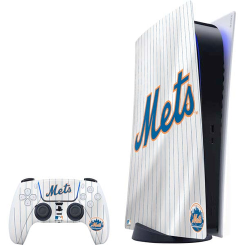 MLB New York Mets Home Jersey PlayStation PS5 Skins