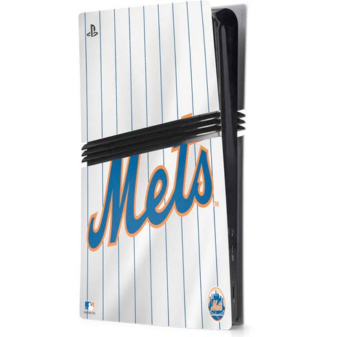 MLB New York Mets Home Jersey PS5 Pro Console Skin