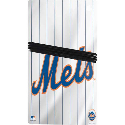 MLB New York Mets Home Jersey PS5 Pro Console Skin
