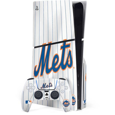 MLB New York Mets Home Jersey PlayStation PS5 Skins