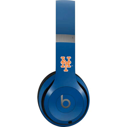 MLB New York Mets Jersey Alternate Beats Solo 4 Wireless Headphones Skin